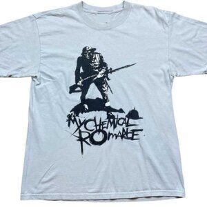 My Chemical Romance Band T-Shirt • Soldier Graphic • MCR Vintage Style Tee